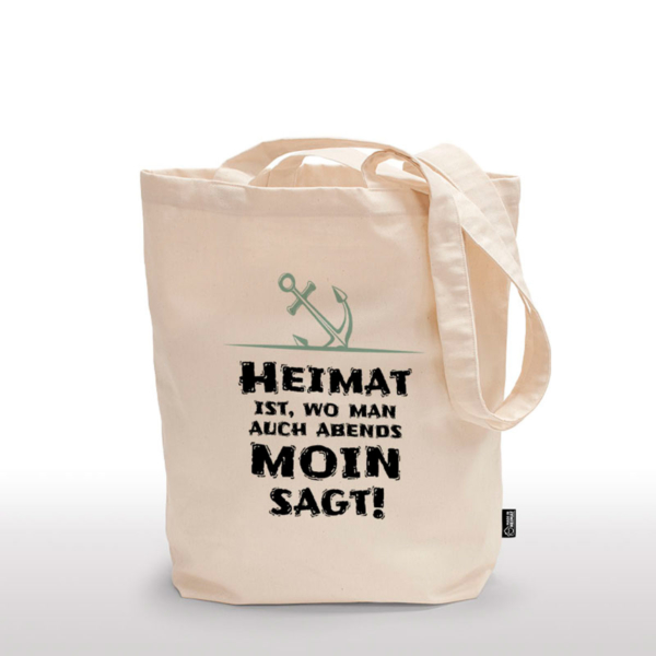 XANTEN – Baumwolltasche MADE IN HEIMAT, Bodenfalte