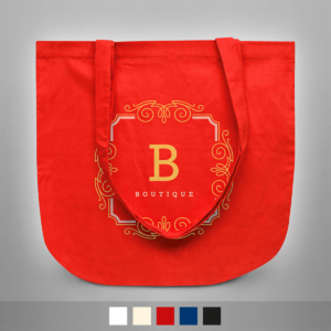 NEW YORK - Flache Baumwolltasche mit rundem Boden und langen Henkeln - Kategorie