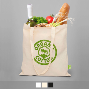 PERTH - BIO-Baumwolltasche mit langen Henkeln