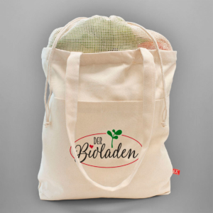 Brisbane – Schwere Baumwolltasche mit Netz